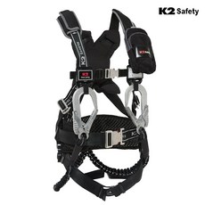 K2 안전벨트 KB-9502Y 전체식 엘라더블 죔줄 2개 보호벨트 안전그네