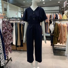 쥬크 데일리 점프수트 할인중! 브이넥 (V202PSE937)