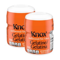 [2개배송] 녹스 젤라틴 454g Knox Gelatine 콜라겐, 2개