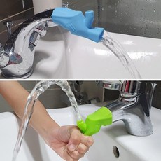 2Way 실리콘 연장 수도꼭지 냄새차단 배관 배수, 1