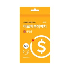 바른일상연구소 아로마 부적 패치 금전운 1개(10매)