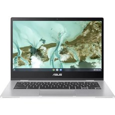 에이수스 ASUS 크롬북 CX1 14인치 풀 HD 나노엣지 디스플레이 인텔 셀러론 N3350 프로세서 64GB eMMC 4GB RAM 크롬 OS 투명 실버 CX1400CNA-AS4