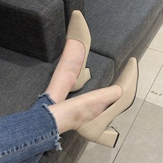 6cm 데일리 기본펌프스 힐구두 벨라