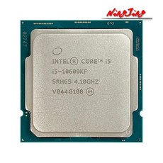 인텔 코어 i5-10600KF I5 4.1 GHz 중고 6 12 스레드 CPU 프로세서 LGA1200