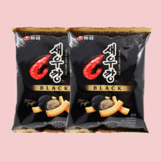 새우깡 블랙 72g 농심새우깡 고급간식 트러플향 사무실간식 안주용, 20개