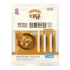 CJ 다담 정통된장찌개양념 140g 12개