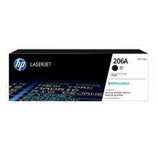 HP 정품토너 206A검정 파랑 노랑 빨강 W2110A W2111A W2112A W2113A (M255nw M255dw M282nw M283fdn M283fdw 레이저 프린터용), 1개, W2110A 검정