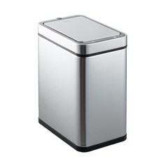 EKO 쓰레기통 자동 개폐 디럭스 팬텀 실버 9L 센서 뚜껑 첨부 이너 박스 있음 EK9287MT-9L, 01 9L
