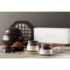 유기농 쌀누룩 고추장&된장 선물세트, 일반포장, 1개, 150g