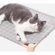 온드르 반려동물 강아지 고양이 아이스 쿨링매트 쿨방석 해먹, 그레이