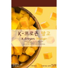 페루산 K-프로즌 냉동 망고 9KG, 1개