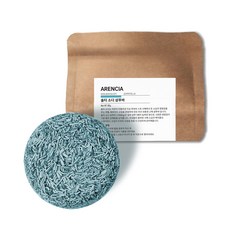 아렌시아 솔티 소다 천연 고체 샴푸바, 1개, 80g