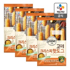CJ제일제당 고메 크리스피 핫도그, 400g, 4개