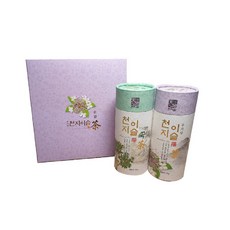 천지이슬 쑥차선물세트 (직영농장 무농약/참쑥차30g + 수국차25g), 1개