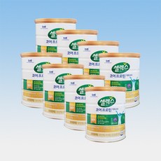 셀렉스 코어 프로틴 락토프리 분리유청 단백질 WPI 대두 류신 570g 8캔 120일분, 8개
