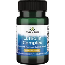 스완슨 루테올린 컴플렉스 100mg 30정 Swanson Luteolin Complex, 1개, 1팩, 30개