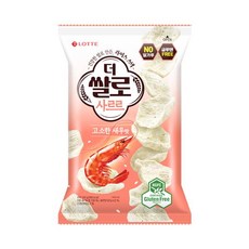 롯데 더쌀로 사르르 고소한새우맛 100g 2개, 3개