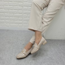 더블 D장식 에나멜 로퍼(3cm 2color 국산)