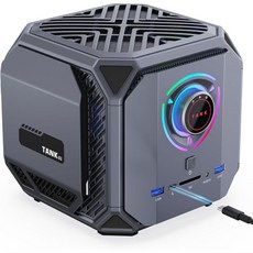 ACEMAGIC Tank03 DIY 게이밍 PC i7 12700H 14C20T 최대 4.7GHz 미니 데스크톱 RTX 3060 32GB DDR5 및 1TB PCle3.0x4 S, TANK 03-i7-12700H-32GB+1TB