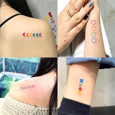 현아 타투스티커 미니 손가락 포인트 30장, 1개, B