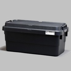  엑스트라 나이스 필드콘솔 카고 박스 70L 블랙 캠핑박스, Black 