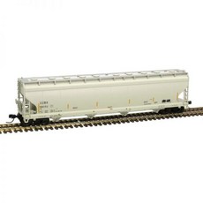 Atlas N Scale ACF 5701 센터플로우 플라스틱 호퍼 유니온 카바이드/CCBX 58057