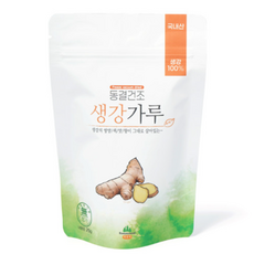 산마을 동결건조 생강가루, 5개, 25g