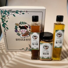 [10+1행사]프리미엄선물세트 국산참기름 국산들기름 선물세트, 2개, 200ml