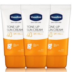 유니레버 바세린 톤업 썬크림 3개 SPF40+, [AA2] 바세린 톤업 썬크림 3개