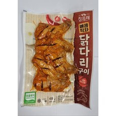 참프레 동물복지 매콤직화 닭다리구이 430G 1개 (신선식품)