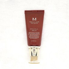 미샤 M 퍼펙트 커버 비비 크림 SPF42 PA+++ 50ml, 23호 자연스러운 베이지, 1개