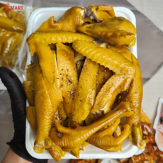 Vmart 베트남 소금 양념 닭고기 GA U MUOI (소스 포함), 1개, 1.1kg