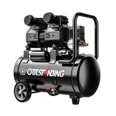 에어 콤프레셔 무오일 고압 소형 공기압축 펌프 220v, 1개, 1100W-30L(공기주입세트)