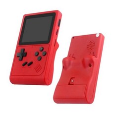 휴대용게임기 레트로 미니 비디오 게임 콘솔 NES SNES GBA 에뮬레이터 게임보이 플레이어 GB300 어린이 선물, 2) 레드, 1개