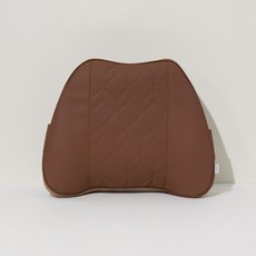 벤딕트 메모리폼 자동차 허리 쿠션, 1개, 하바나브라운