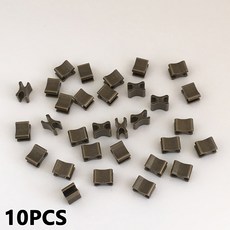 개 스톱 10 플러그 삽입 지퍼 도구 DIY 헤드 액세서리 슬라이더 3 5 핀 8 수리 키트 금속 리테이너, N-size5
