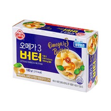 오뚜기 오메가3 버터 냉장 180G, 2개, 1개