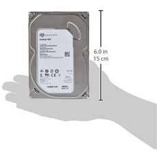 (Old Model) Seagate 3TB Desktop HDD SATA 6Gb/s 64MB Cache 3.5-Inch Internal Bare Drive (ST3000DM001)-B005T3GRLY, 500 GB, 500GB