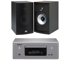 데논 RCD-N10 + PSB Alpha B1 하이파이오디오, 본체(화이트)