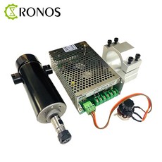 500W 800W 클램프 공냉식 공냉식 스핀들 ER11 척 CNC 스핀들 모터 52mm 클램프 전원 공급 장치 속도 Governo 공작 기계 스핀들