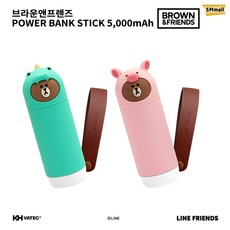 라인프렌즈브라운보조배터리면세점