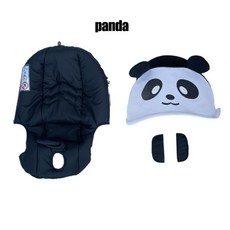 COLU KID®유모차 좌석 쿠션 변경 키트 레인 커버 차양 곤충 그물 배낭 가방 두나 자동차, 1개