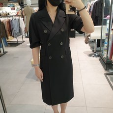 쥬크 신상원피스 세일중 !! 더블버튼 카라넥원피스 (V203PSE903)