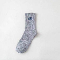호환 남녀공용 두꺼운 실 양말 땀 흡수 스포츠 레저 가을 겨울, Gray long