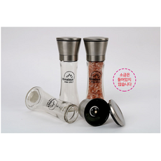 히말라야 핑크소금 그라인더 180g / 후추 그라인더 죽염효능 소금집잠봉 천지죽염차 천덕산죽염 함초소금효능 서경죽염 솔트인다이아몬드 무요오드소금 부안자죽염 자색죽염