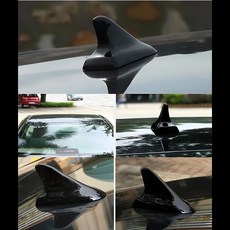 년을위한 Camry 공중 부속품 안테나 상어 스타일링 2012-2015 자동 Toyota 자동 차, 2) Black, 1개