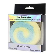롤케이크 모양 베쓰밤 BODY & EARTH Bath Bubble Bar Natural Essential Oils Ocean Scent Cake Shaped, 본문참고, 본문참고