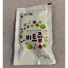 민스농원 제주 레드비트즙 100% 원액 착즙 110ml x 30포 1개