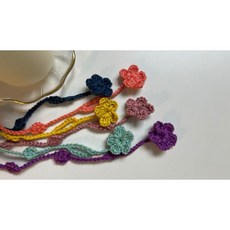 Anvely 핸드메이드 코바늘뜨개 마스크 스트랩 (H002)