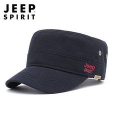 Jeep 군모 플랫탑 아웃도어 패션 순면 모자